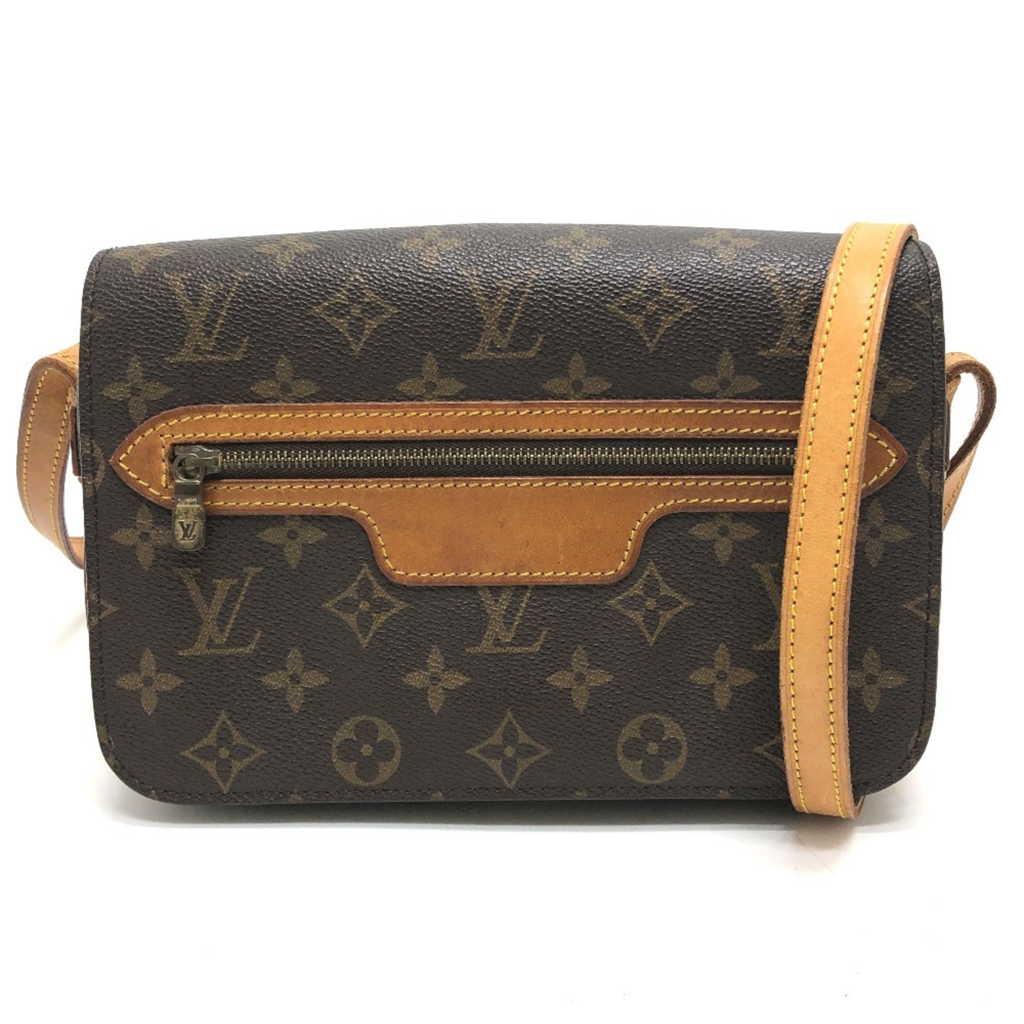 Louis Vuitton M51210 Monogram Saint Germain 24 Bag, Pouch, Flap, Crossbody Sh...